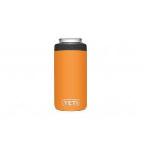 NEW WOT YETI Rambler Colster Tall Can in King Crab Orange 🧡